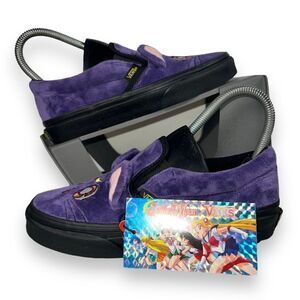 Vans x Sailor Moon Pretty Guardian Luna Slip-on Sneakers Purple / Black Youth 2